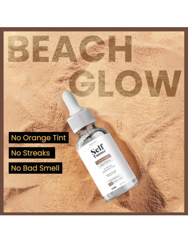 Gotas de Bronceado Autonivelante Team Tan - Claro 91g