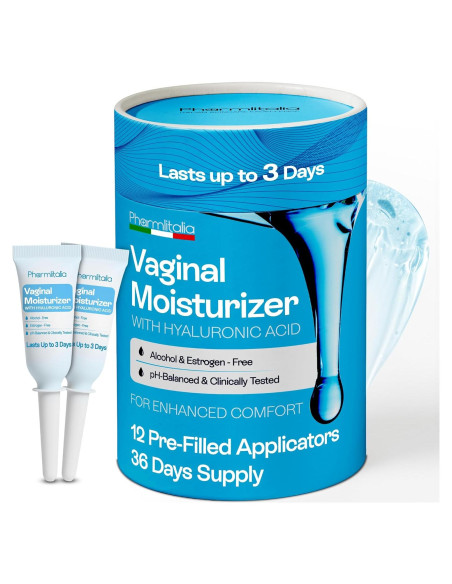 Gel Hidratante Vaginal Pharmlitalia - 12 Aplicadores 258g