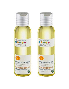 Aceite para Bebés Orgánico Nature's Baby 113g - Hidratante y Suave