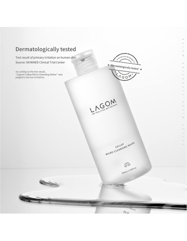 LAGOM Agua Micelar Limpiadora Facial 350 ml Hidratante