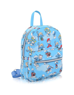 Mochila Mini Unisex Fast Forward de los Pitufos 25.4 cm 2