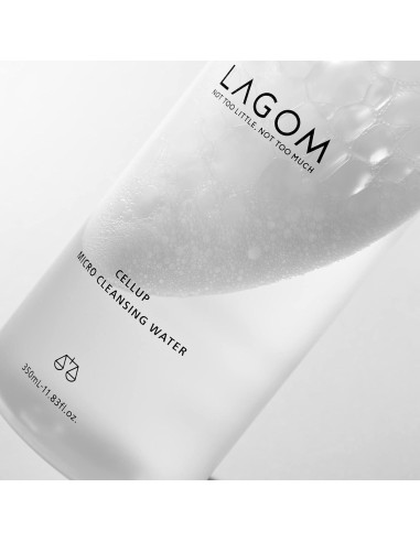 LAGOM Agua Micelar Limpiadora Facial 350 ml Hidratante