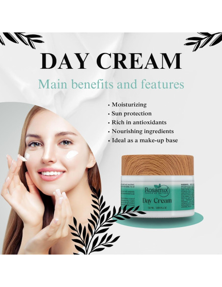 Crema Hidratante Facial Diaria Rosamix 50 ml Ácido Hialurónico