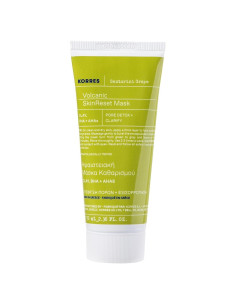 Máscara Refinadora KORRES de Uva Santorini 70 ml con Carbón
