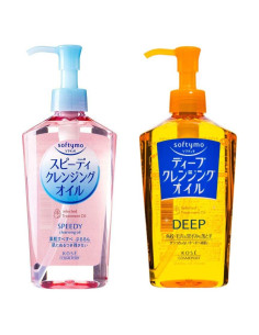 Juego de 2 limpiadores KOSE Softymo 230ml - Aceite Profundo