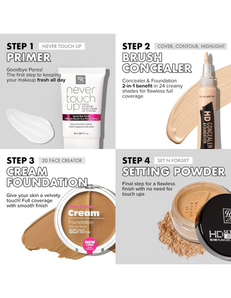 Primer Facial Mattificante Ruby Kisses RFP01 - Acabado Suave Primer Facial Mattificante Ruby Kisses RFP01 - Acabado Suave