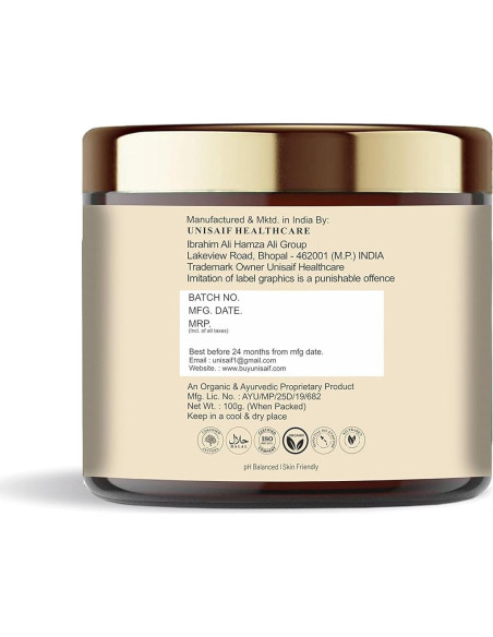 Exfoliante Corporal Orgánico Unisaif Avena y Almendra 100g Exfoliante Corporal Orgánico Unisaif Avena y Almendra 100g