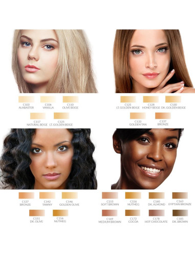 Base de Maquillaje Dinair Airbrush 15 ml Beige Oliva Colair Radiance