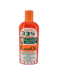 Aceite de Zanahoria Hollywood Beauty 236ml - Paquete de 2