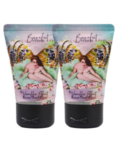 Crema Reparadora para Manos Barefoot Venus Efecto Vainilla 60ml (2 Paquetes)