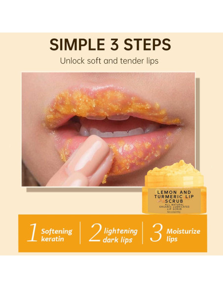 Juego de Cuidado Labial YJLYQF: Exfoliante y Bálsamo Natural