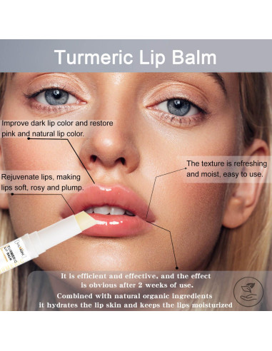 Juego de Cuidado Labial YJLYQF: Exfoliante y Bálsamo Natural