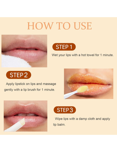 Juego de Cuidado Labial YJLYQF: Exfoliante y Bálsamo Natural