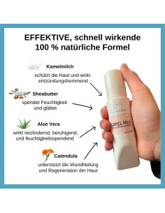 Crema de Manos Cammellatte 50ml - Leche de Camello y Aloe Vera 2