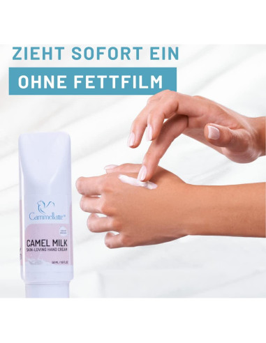 Crema de Manos Cammellatte 50ml - Leche de Camello y Aloe Vera