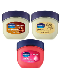 Bálsamos Labiales Vaseline 3-Pack Mini 7.09g Crme Brlée