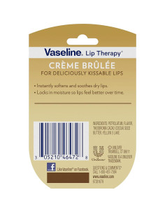 Bálsamos Labiales Vaseline 3-Pack Mini 7.09g Crme Brlée 2