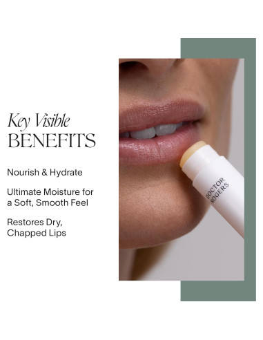 Bálsamo Labial Doctor Rogers Hipoalergénico Paquete de 3