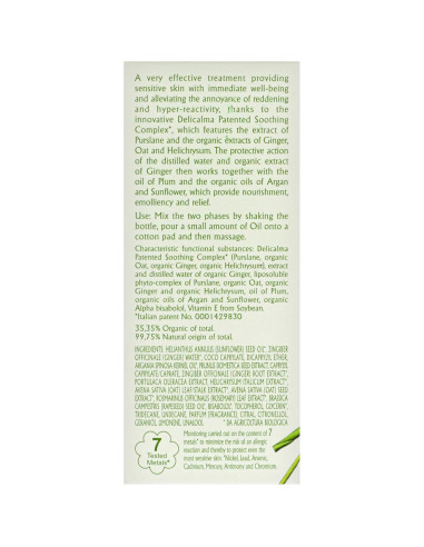 Aceite Facial y Corporal L'Erbolario Delicalma 136 g - Jengibre