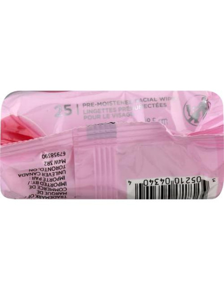 Toallitas Micelares Pond's Rosa Iluminadora 25 Unidades Toallitas Micelares Pond's Rosa Iluminadora 25 Unidades
