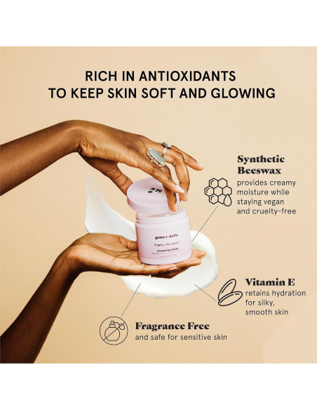 Bálsamo Limpiador Desmaquillante Grace & Stella 102g Vegano