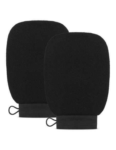 Guante Exfoliante Valitic Negro - Esfregador Corporal y Facial
