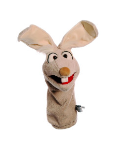 Marioneta de Mano Fred El Conejo 43 cm - Hecha a Mano Alemania
