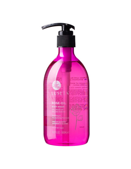 Jabón Corporal Hidratante Luseta 500ml Aceite de Rosa