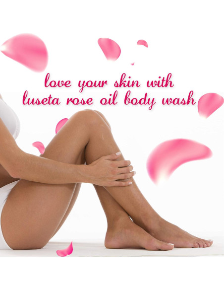 Jabón Corporal Hidratante Luseta 500ml Aceite de Rosa