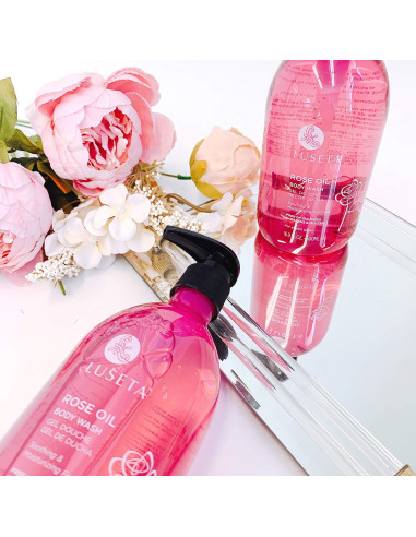Jabón Corporal Hidratante Luseta 500ml Aceite de Rosa