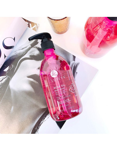 Jabón Corporal Hidratante Luseta 500ml Aceite de Rosa