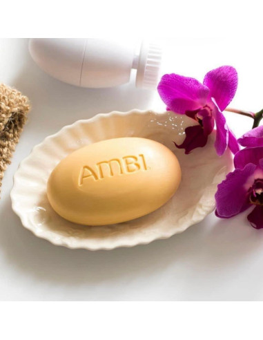 Jabón Limpiador Ambi Manteca de Cacao 6 Piezas 99g