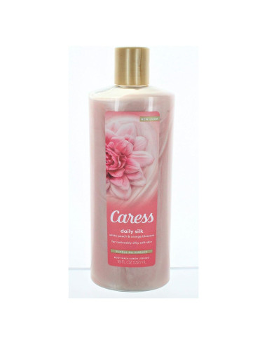 Jabón Corporal Caress 532ml con Durazno y Flor de Naranjo - Paquete de 2