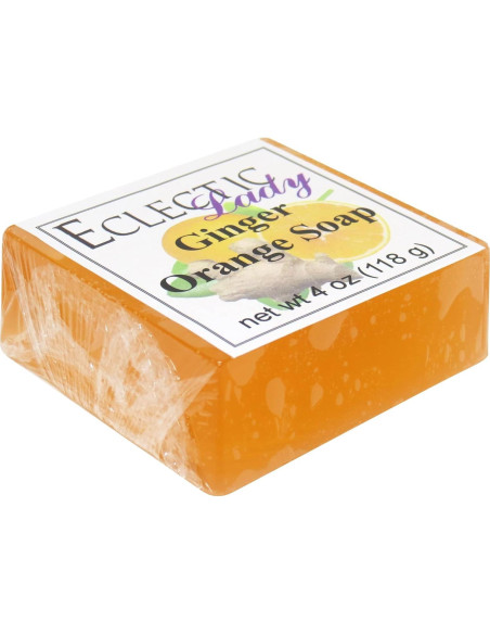 Jabón de Glicerina Eclectic Lady Jengibre y Naranja 113 g