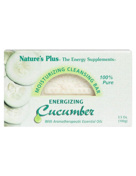 Barra Limpiadora Hidratante de Pepino Nature's Plus 99g - Vegana