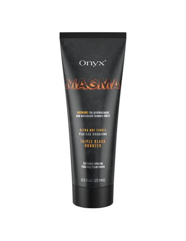 Loción Bronceadora Onyx Magma Tingle 289g - Acelerador Interior