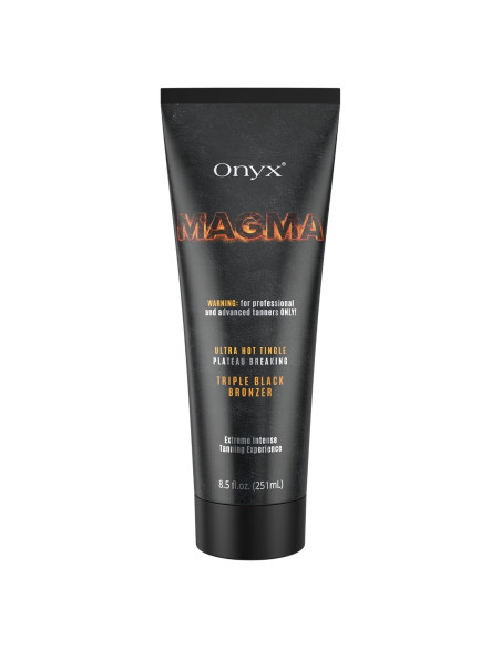 Loción Bronceadora Onyx Magma Tingle 289g - Acelerador Interior