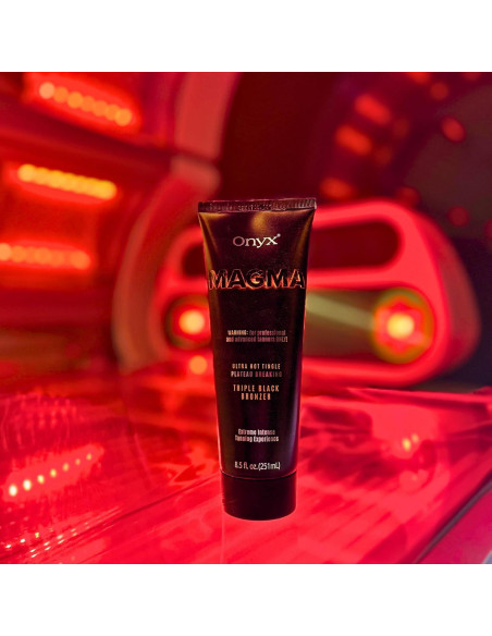 Loción Bronceadora Onyx Magma Tingle 289g - Acelerador Interior