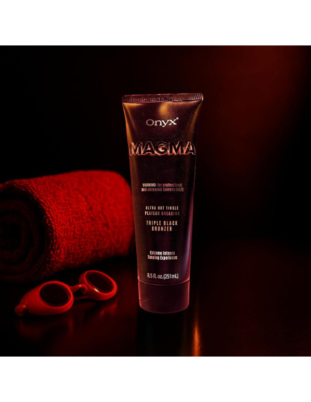 Loción Bronceadora Onyx Magma Tingle 289g - Acelerador Interior