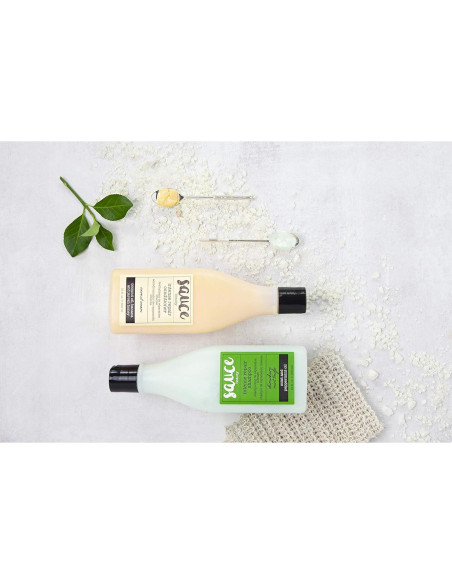 Conjunto Champú Menta y Acondicionador Coco Sauce Beauty - 2 Botellas 295 ml