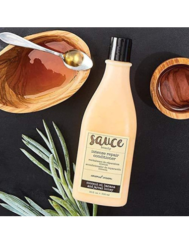 Conjunto Champú Menta y Acondicionador Coco Sauce Beauty - 2 Botellas 295 ml