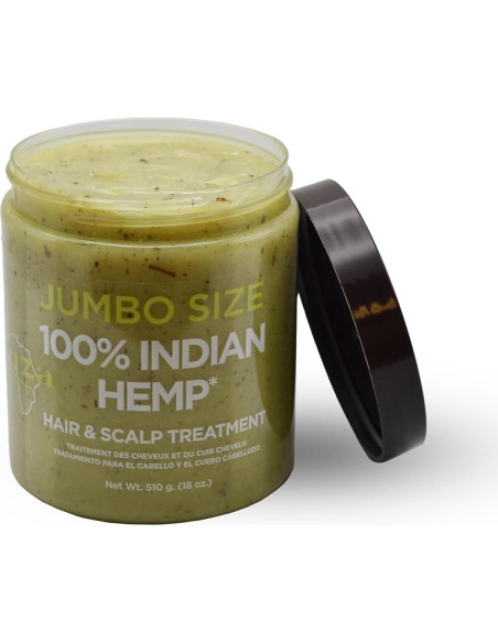 Tratamiento Cabello Kuza 100% Cañamo Indio Jumbo 510g