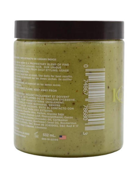 Tratamiento Cabello Kuza 100% Cañamo Indio Jumbo 510g