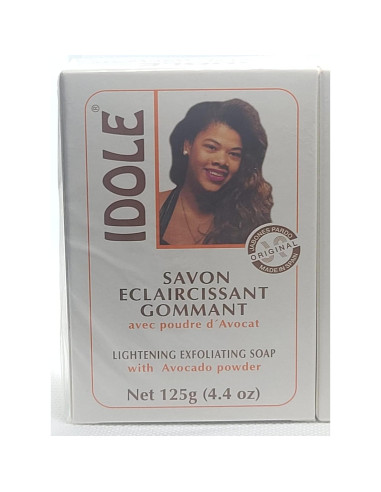 Jabón Exfoliante Idole con Polvo de Semilla de Aguacate 3x125g