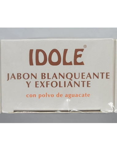 Jabón Exfoliante Idole con Polvo de Semilla de Aguacate 3x125g