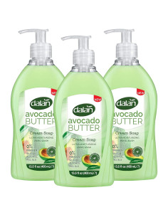 Jabón Líquido Ultra Hidratante Dalan Mantequilla de Aguacate 3x400mL