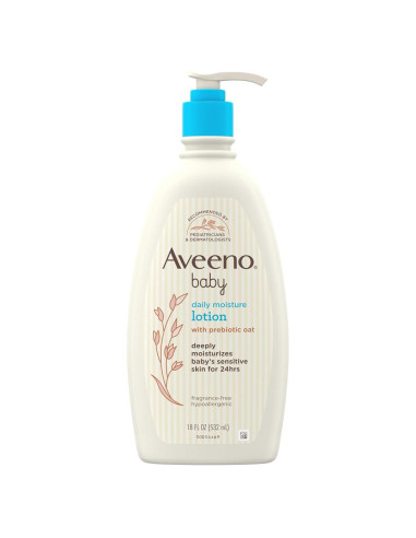 Loción Corporal Hidratante Aveeno Baby 532 ml Hipoalergénica