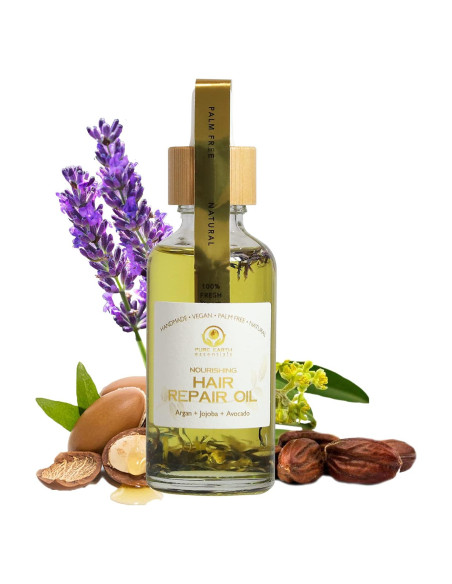 Suero Aceite Cabello Seco y Dañado PURE EARTH 50ml