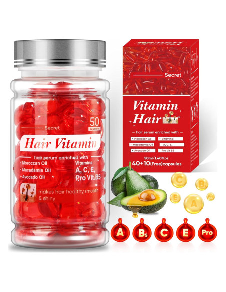 Suero Capilar Jaxmoon - 50 Cápsulas Sin Enjuague con Aceites Suero Capilar Jaxmoon - 50 Cápsulas Sin Enjuague con Aceites