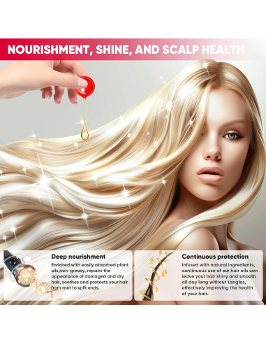 Suero Capilar Jaxmoon - 50 Cápsulas Sin Enjuague con Aceites